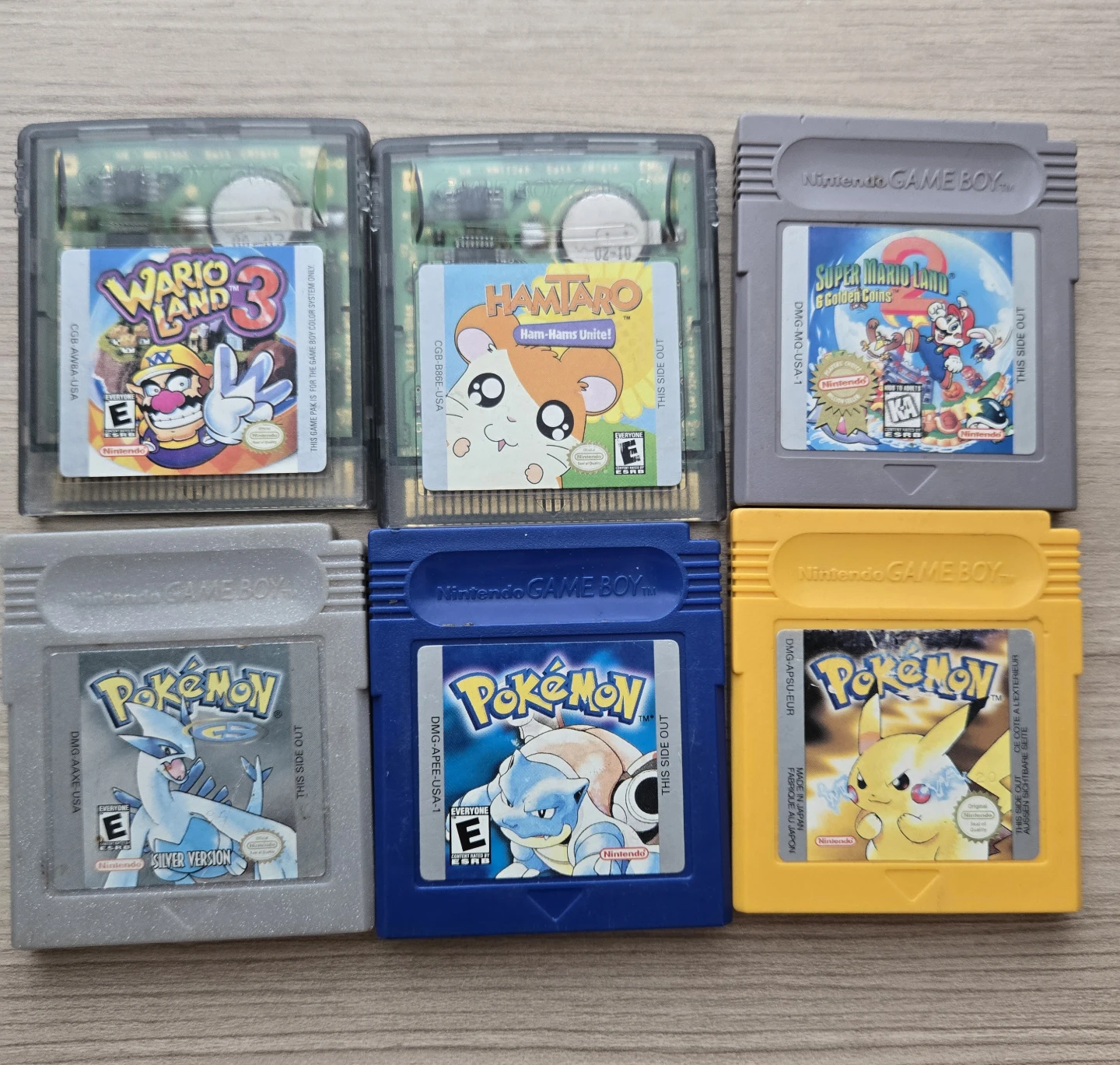2 Game Boy Colours & Pocket Bundle with Games and Case - photo 2