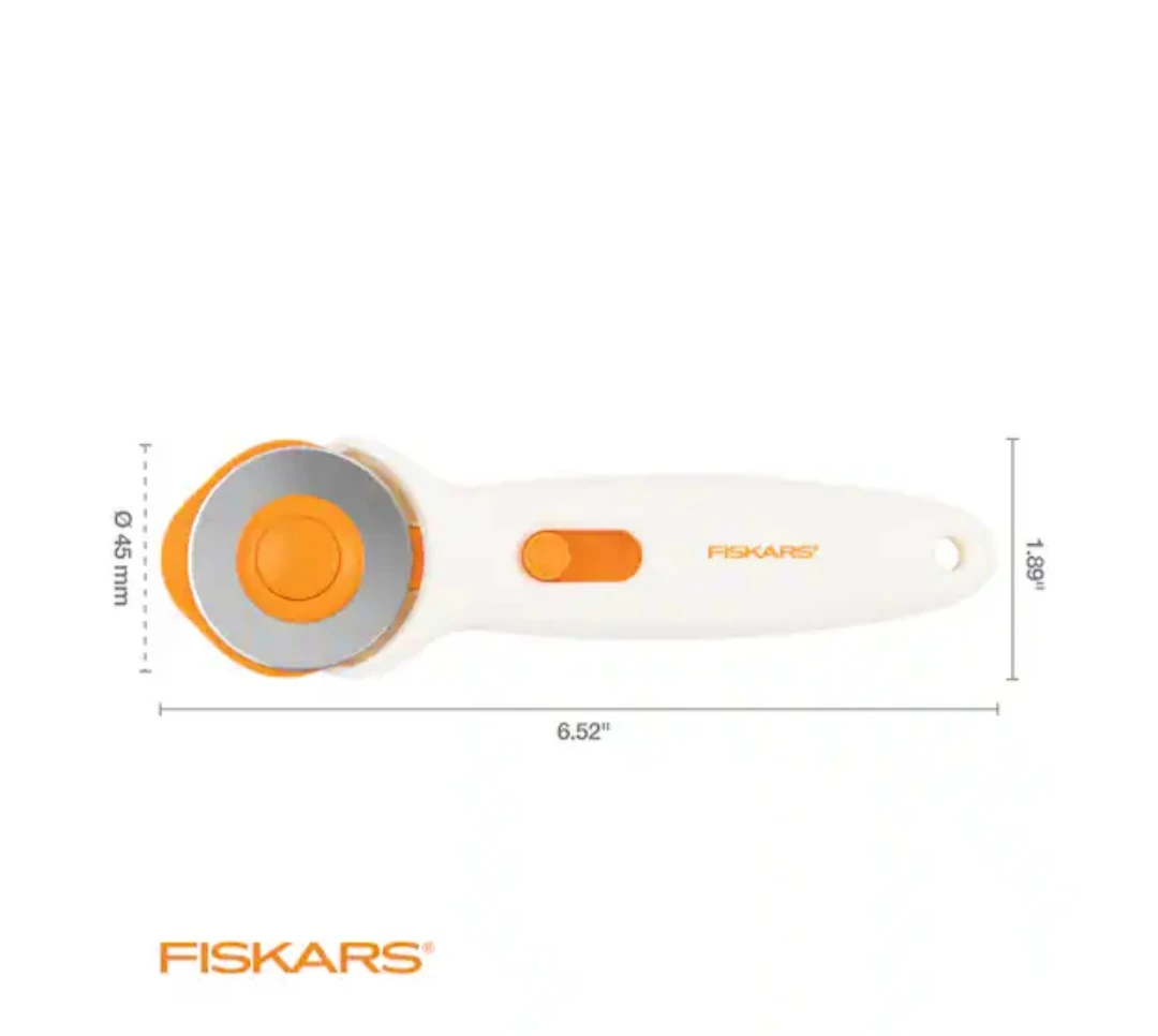 Fiskars 45mm Multiple Layers Stick Rotary Cutter for Fabrics - photo 3