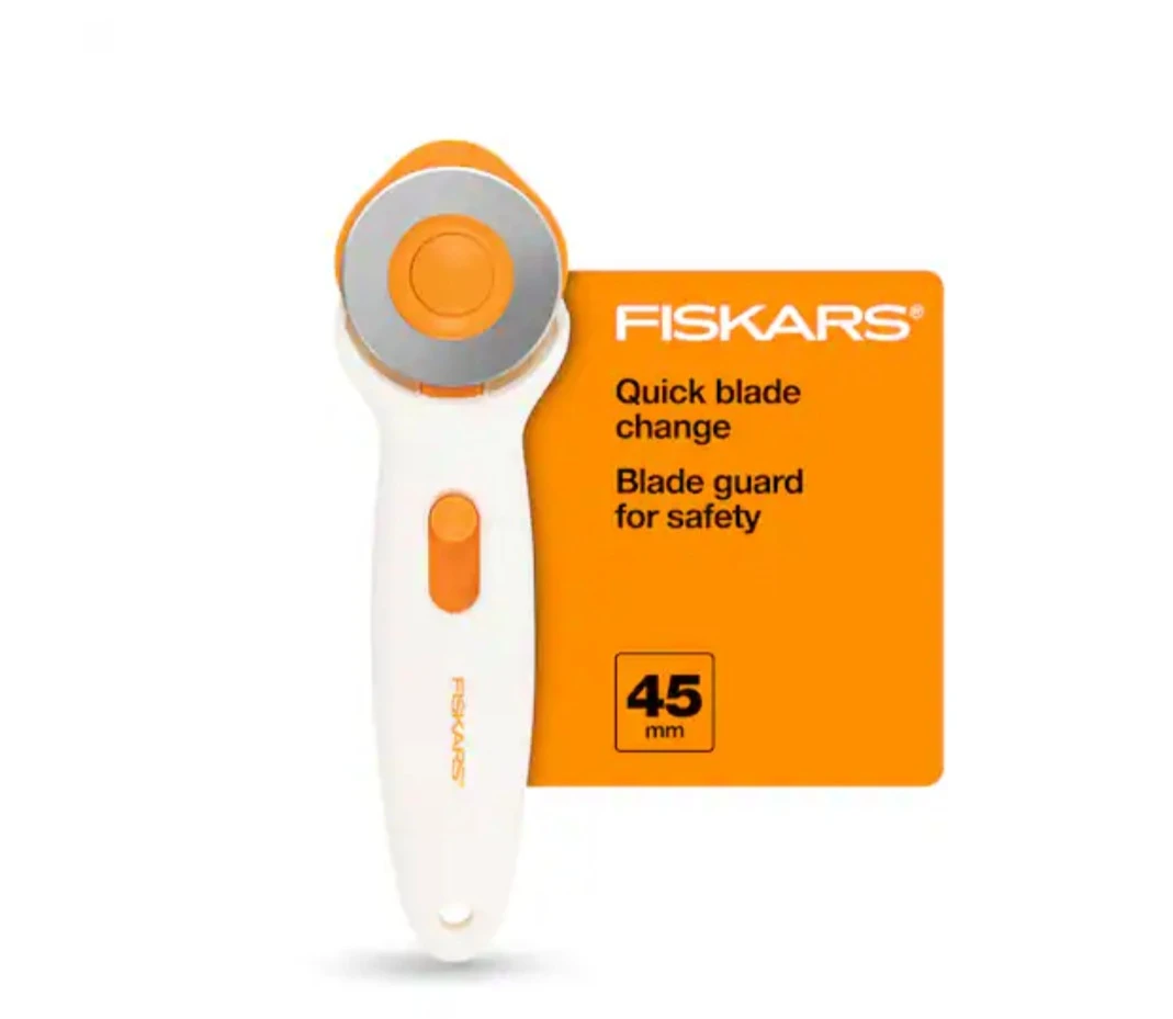 Fiskars 45mm Multiple Layers Stick Rotary Cutter for Fabrics - photo 4