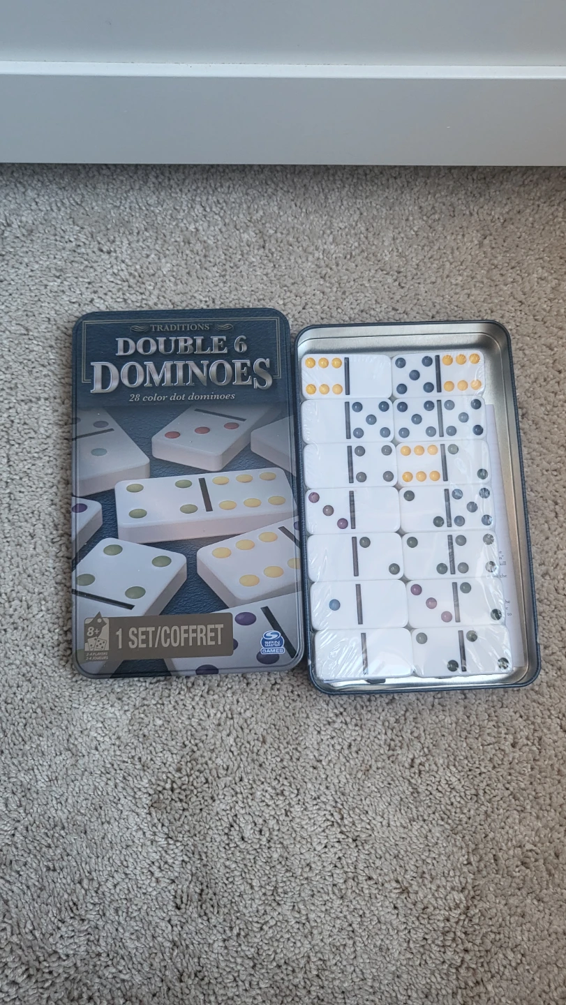 Traditions Double 6 Dominoes - 28 Color Dot Dominoes 🏆