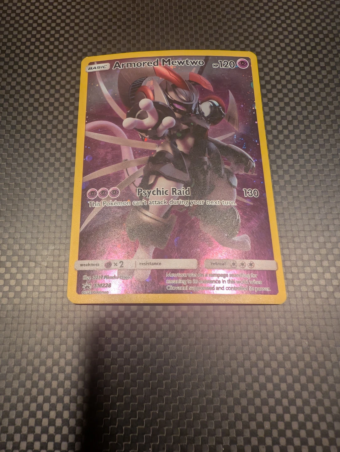 Armored Mewtwo - SM228 - Pokemon Sun & Moon Promo - photo 3