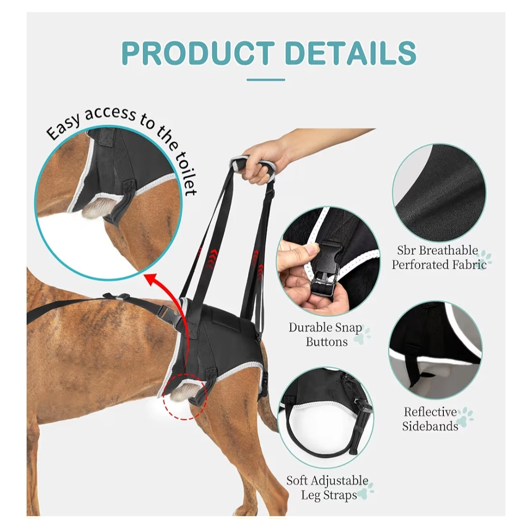 XUVIRA Dog Lift Sling Harness - Medium - photo 2