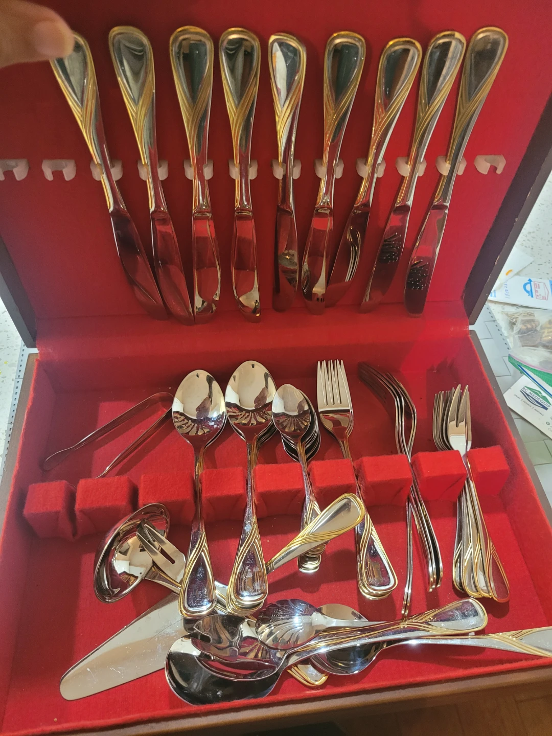18/10 Stainless Steel Cutlery Set in Case