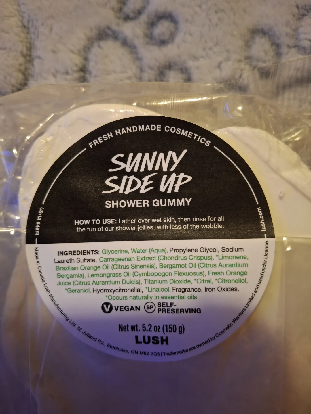 Lush Sunny Side Up Shower Gummy - 150g - photo 2