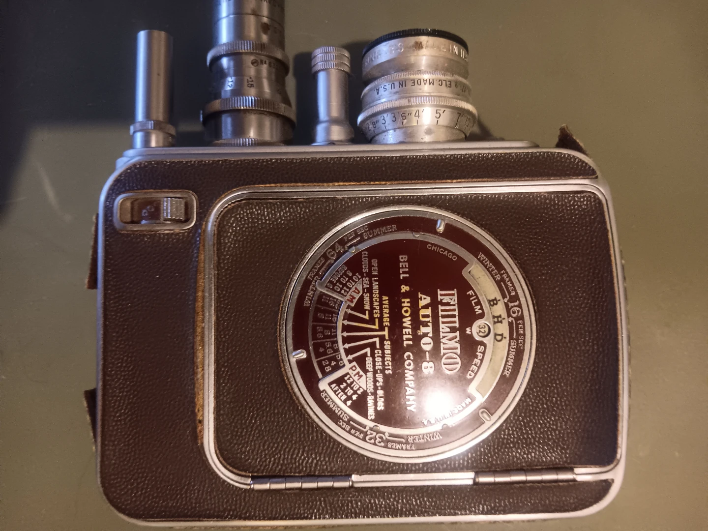 Bell & Howell Filmo Auto-8 Camera