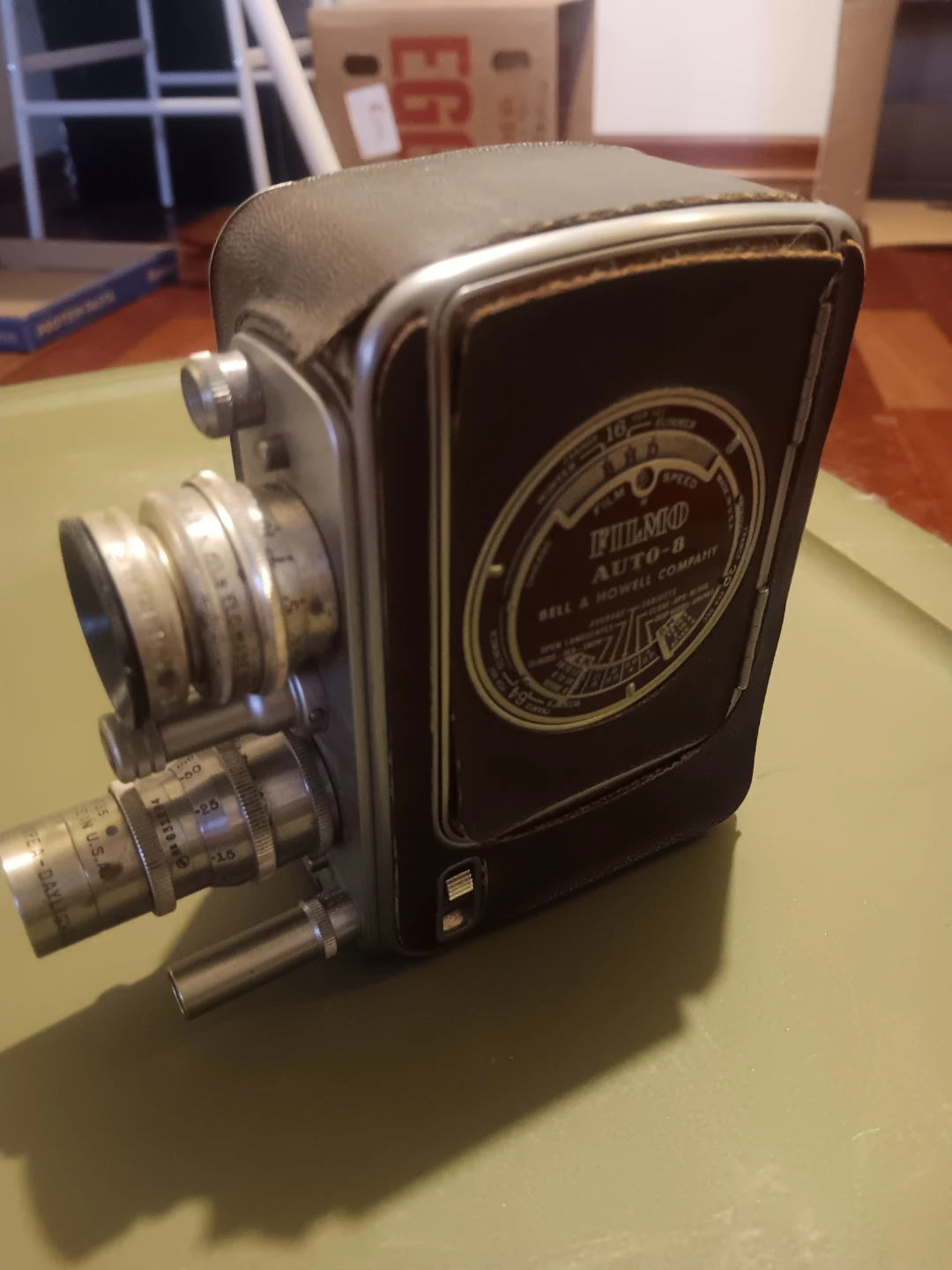 Bell & Howell Filmo Auto-8 Camera - photo 3