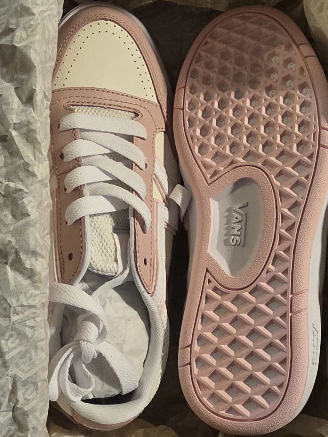 Vans Lowland Cc New Varsity Rose Smoke Sneakers - photo 2