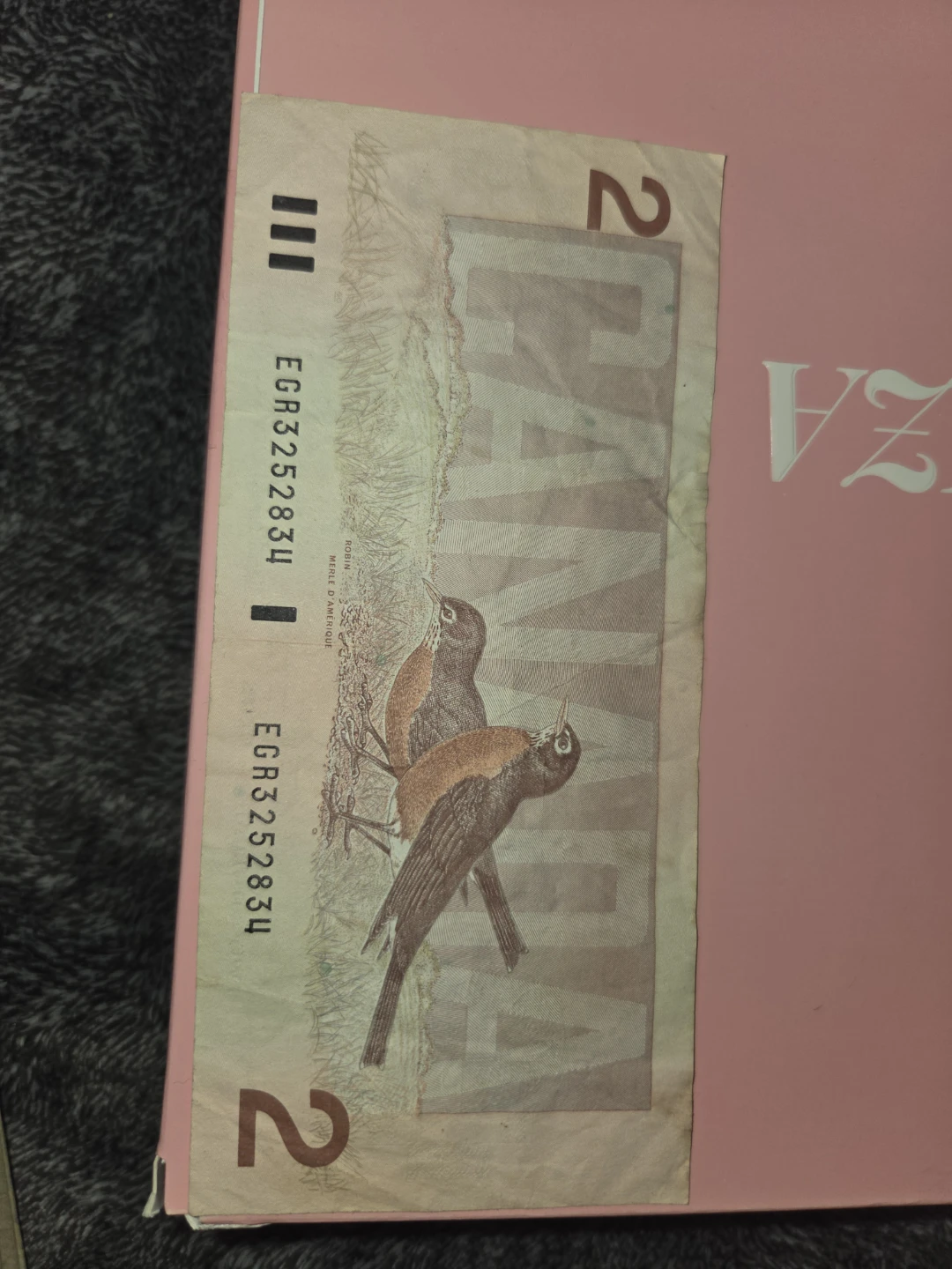 Canadian $2 Banknote - 1986 - photo 2