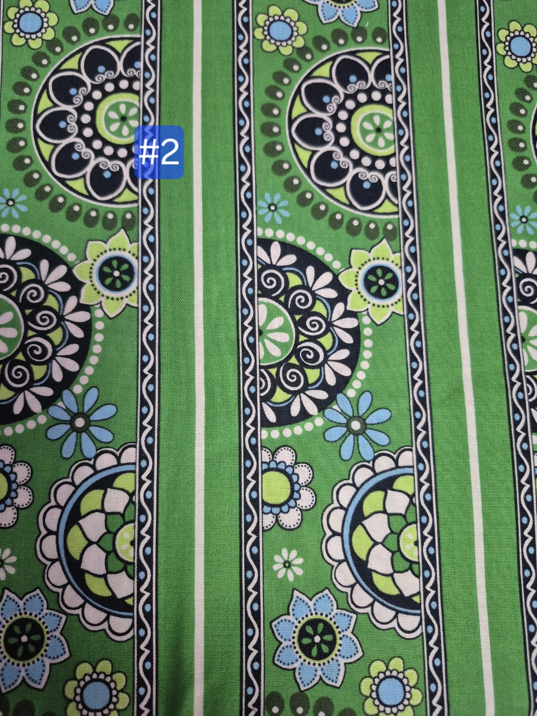 Various prints of cotton fabric, 1 meter each, price per piece - photo 2
