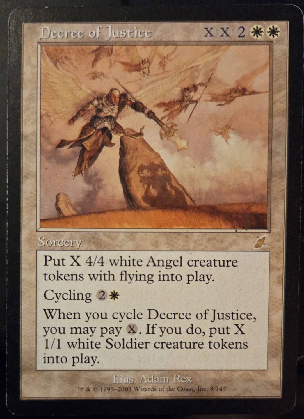 Decree of Justice Magic the Gathering Card