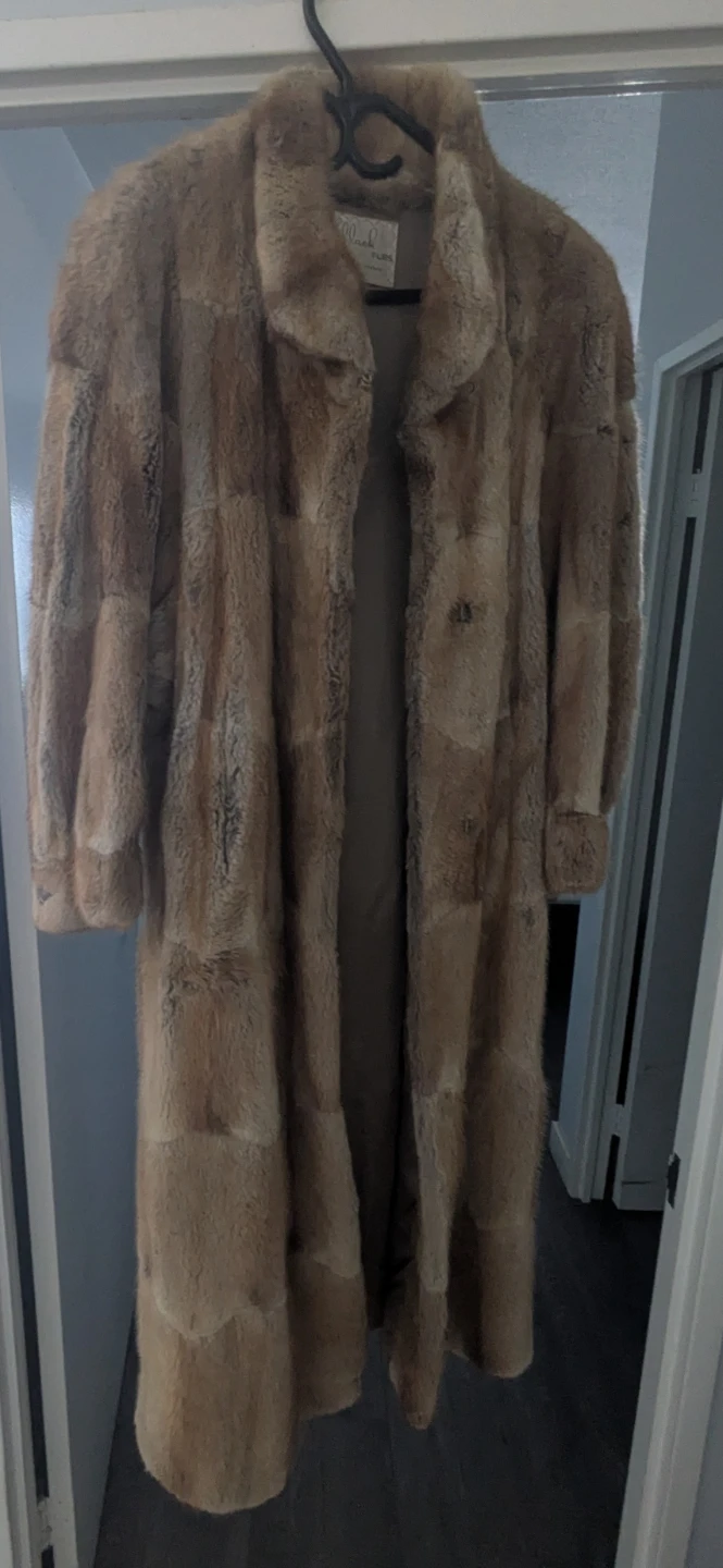 Pollack Furs Women's Long Fur Coat