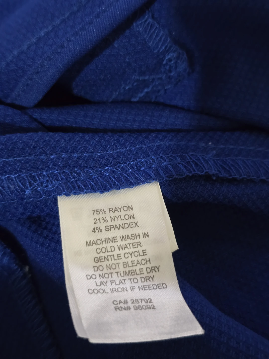 NWT Jasmine & Juliana Royal Blue Dress Pants - Size 10 - photo 4