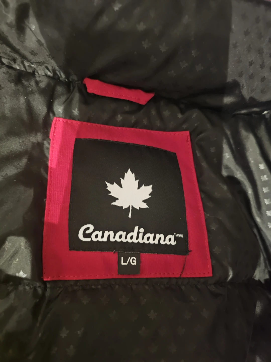 Canadiana Red Winter Parka Jacket L/G - photo 2