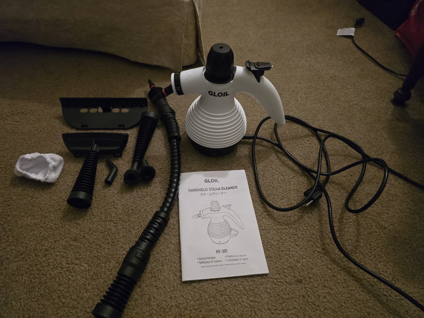 GLOIL Handheld Steam Cleaner HY-301 - photo 2