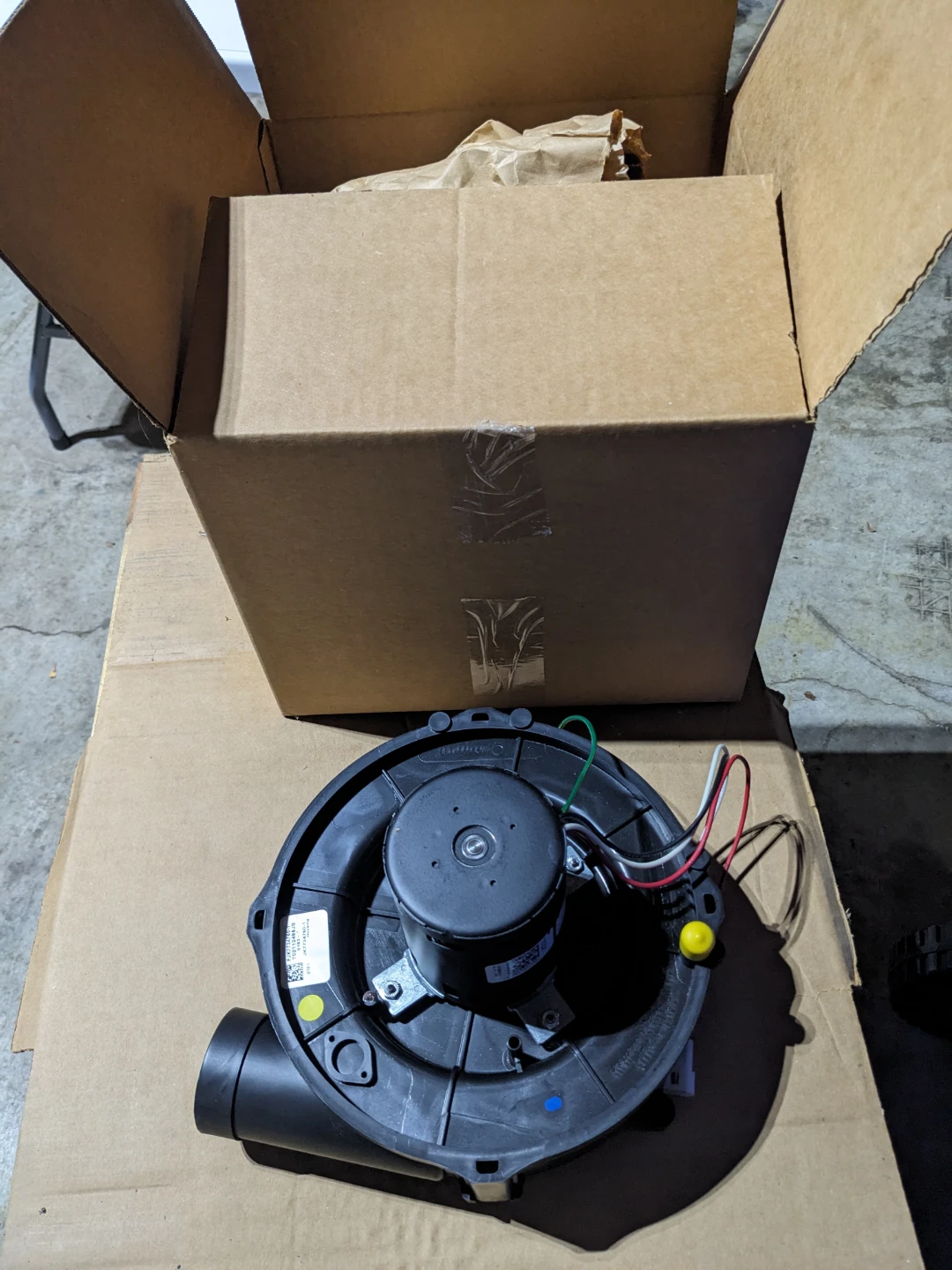 Furnace Blower Motor and Control Boards