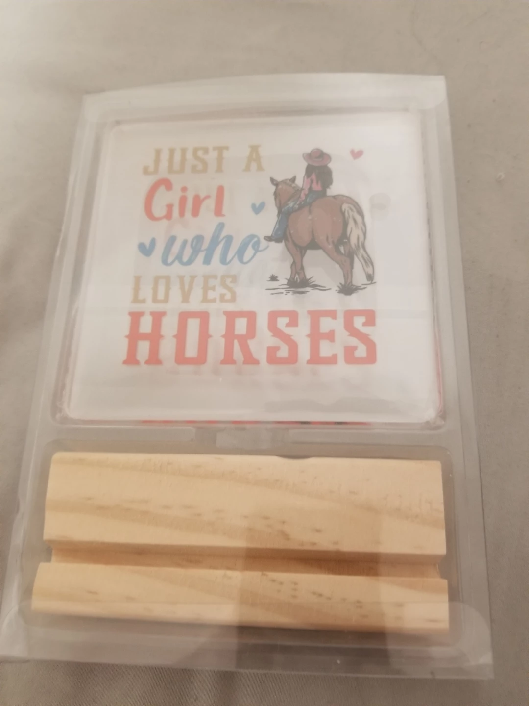 Just A Girl Who Loves Horses Decorative Sign - photo 2