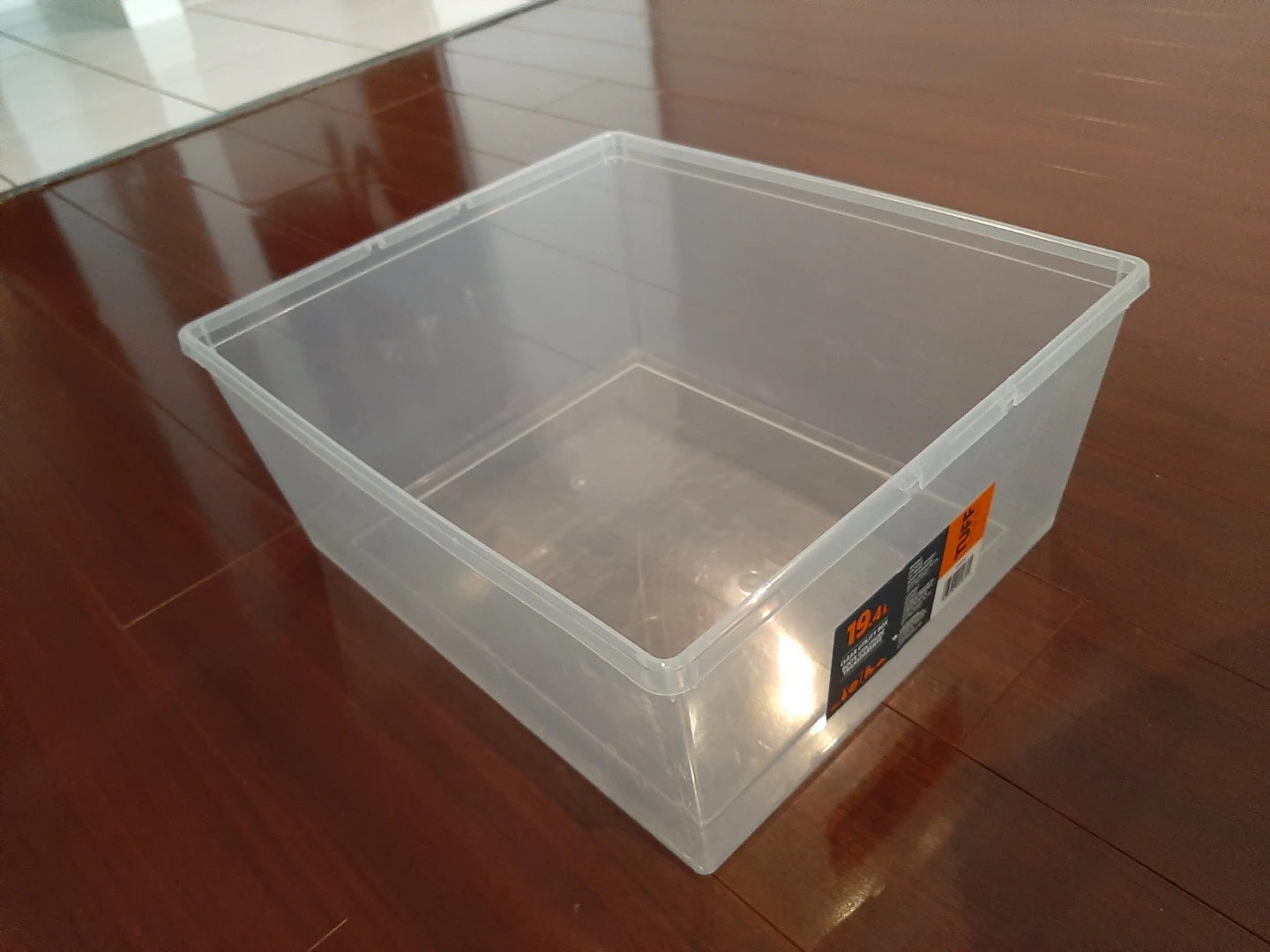 Tuff Store 19.4L Clear Utility Box - photo 2