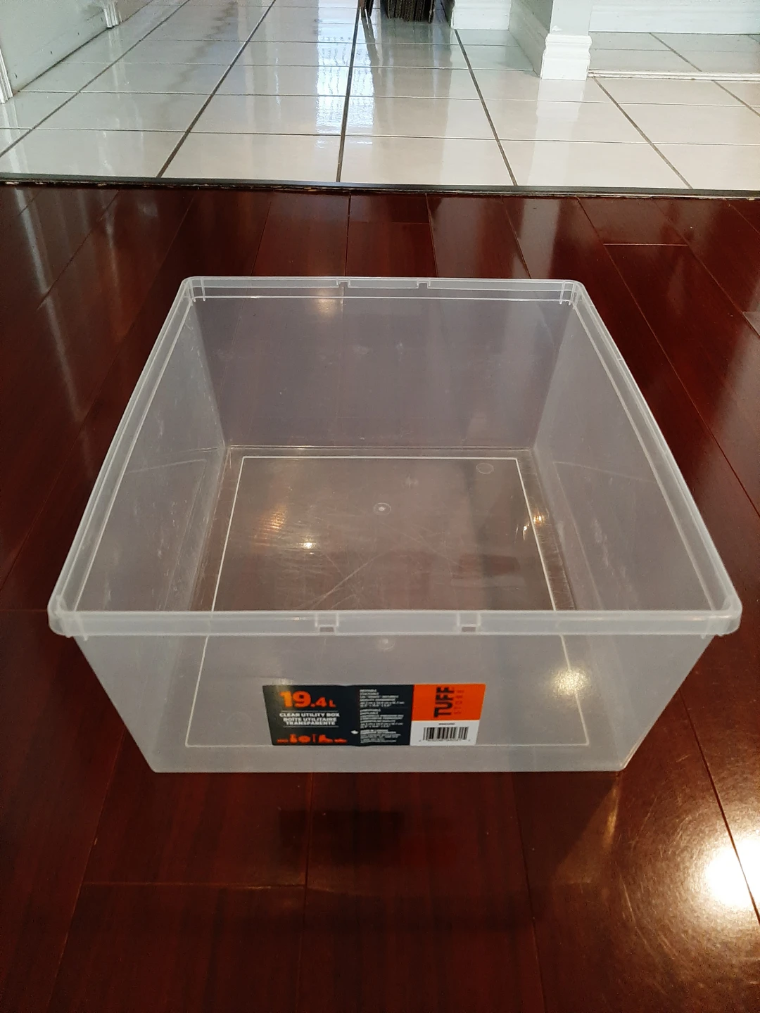 Tuff Store 19.4L Clear Utility Box - photo 4