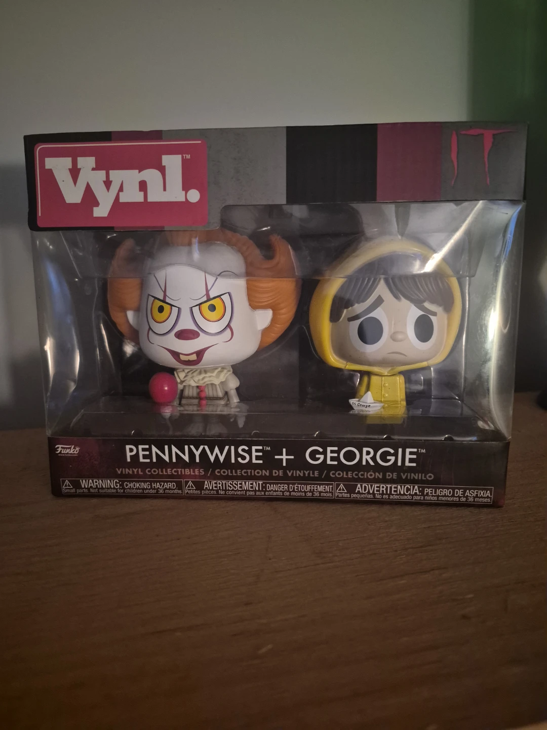 Funko Vynl IT Pennywise + Georgie Vinyl Collectible Set