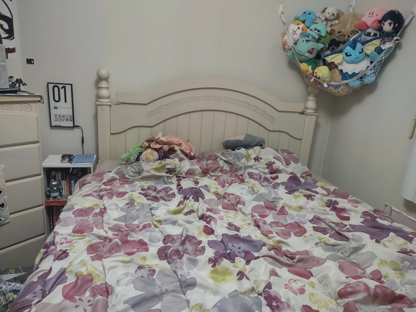 Queen Size Bed with Mattress + Box Spring NEED GONE ASAP - photo 4