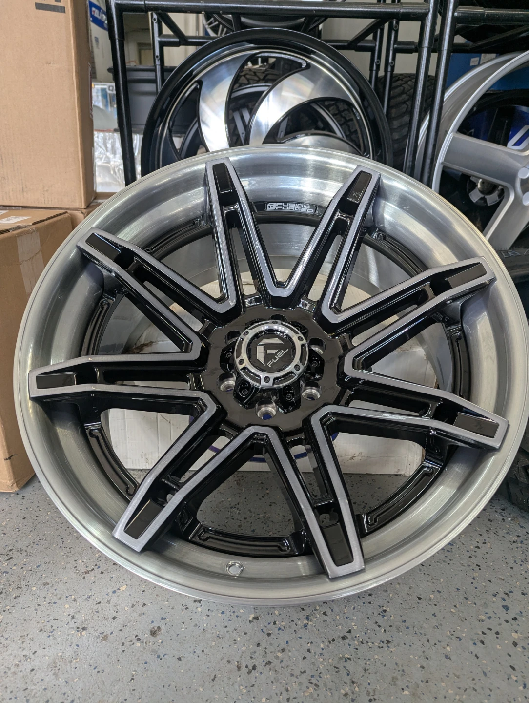 Fuel off-road fc401 22x10 6x135 GLS Blk Brushed - photo 2