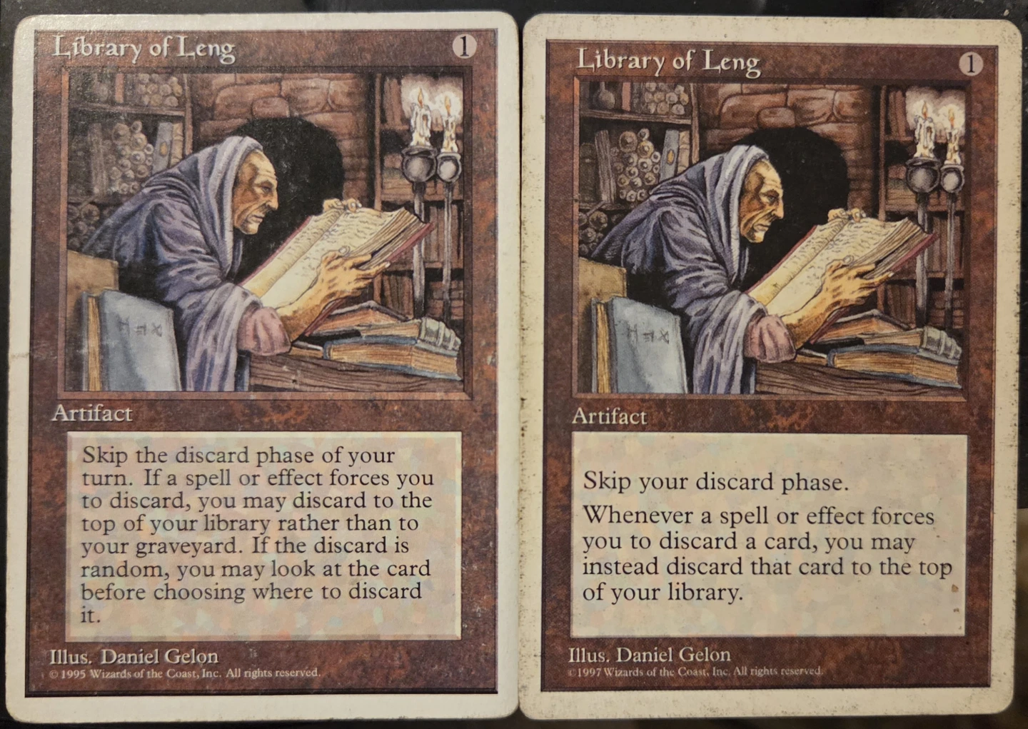 Library of Leng x2 Magic the Gathering Card