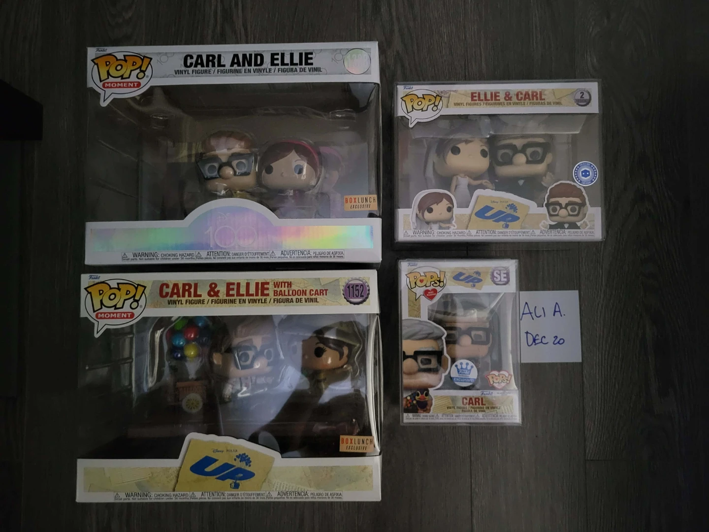 Funko Pop! Moment Carl & Ellie Vinyl Figures