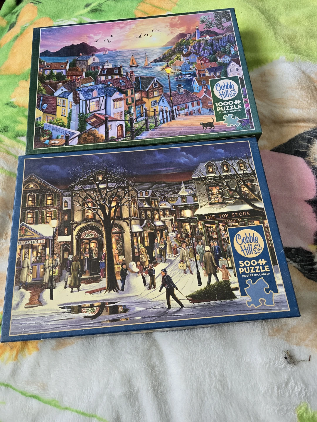 Cobble Hill 1000 Piece Puzzle - "Harbour View"