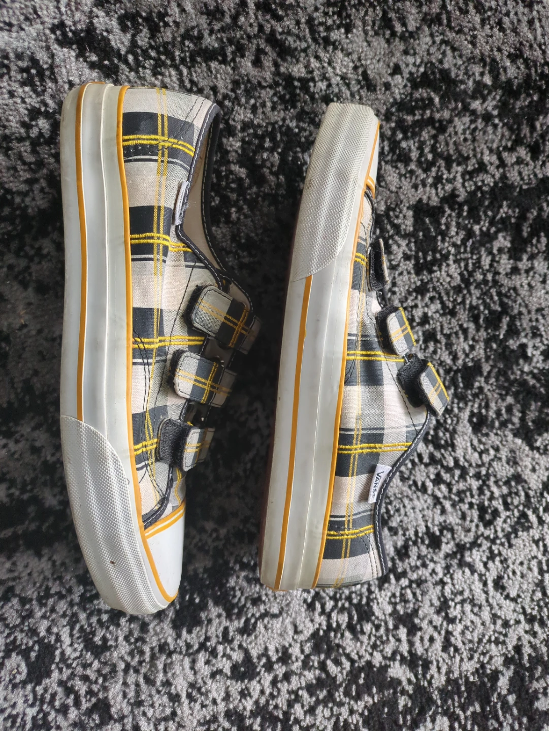 Vans Plaid Hook and Loop Sneakers - photo 2