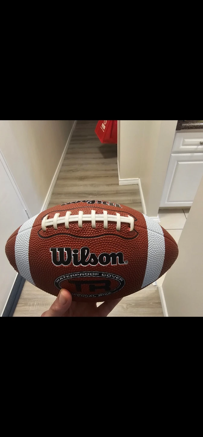 Wilson "The Duke" Leather Football - Official Size