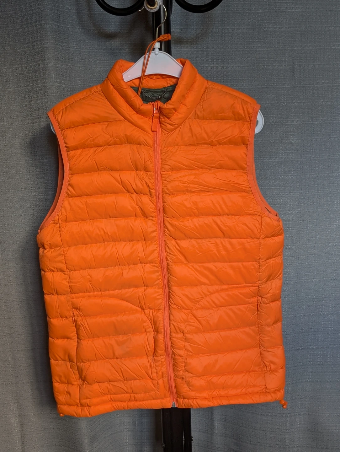 Joe Fresh Puffer Vest - Orange - Size M