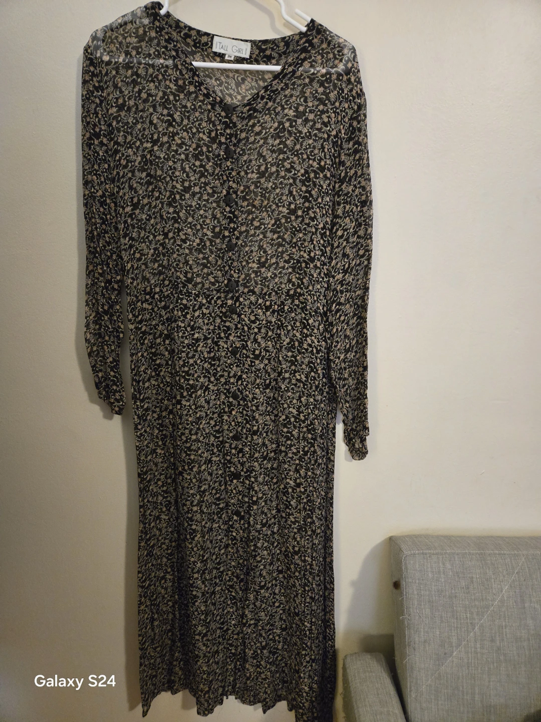 Tall Girl Floral Maxi Dress