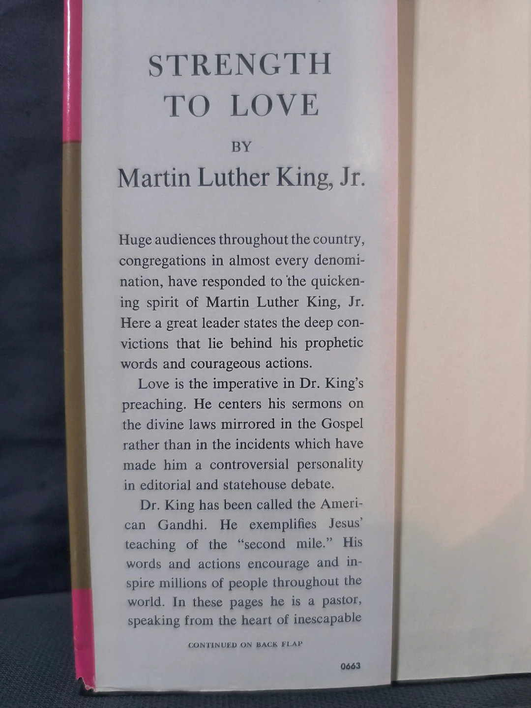 Strength to Love by Martin Luther King, Jr. 1963, Hardcover - photo 4