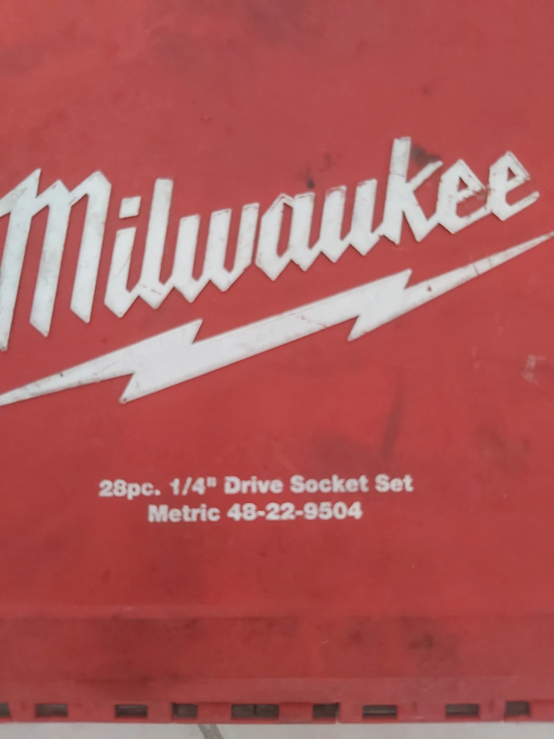 Milwaukee 28pc 1/4 in. Drive Socket Set Metric - photo 2