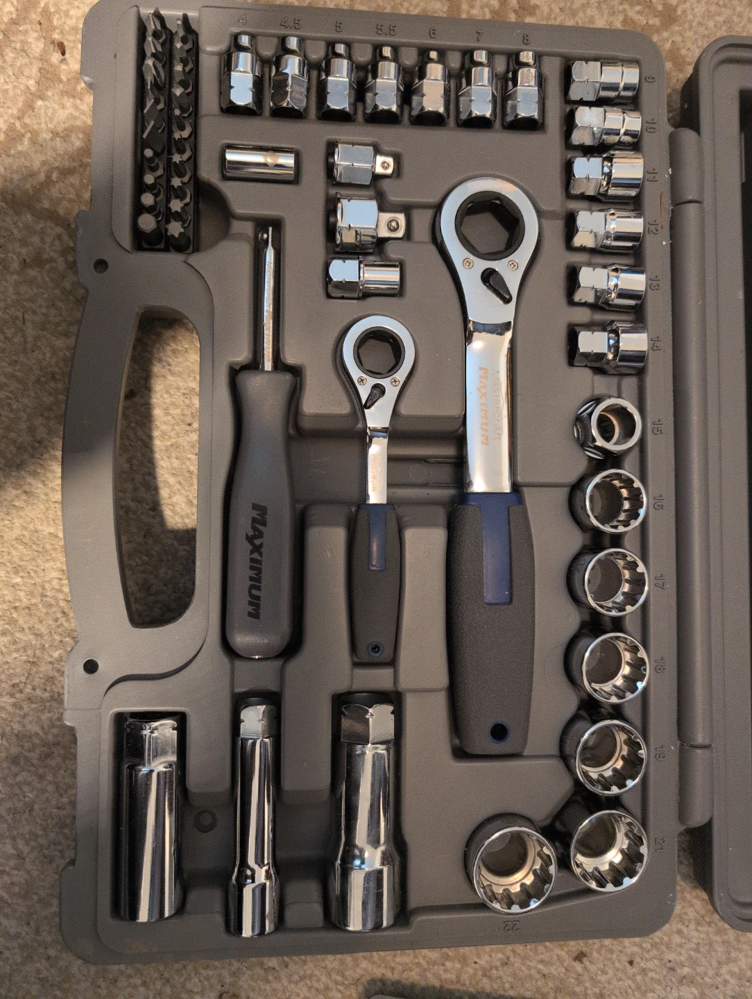 Mastercraft Maximum Socket Set with Ratchets - photo 2