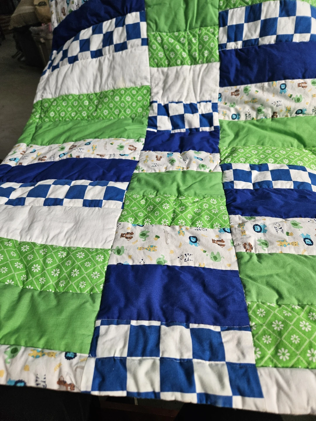 Handmade Patchwork Quilt Baby
