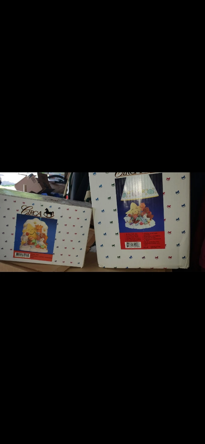 Circa  Night Light Lamp aend Book Ends