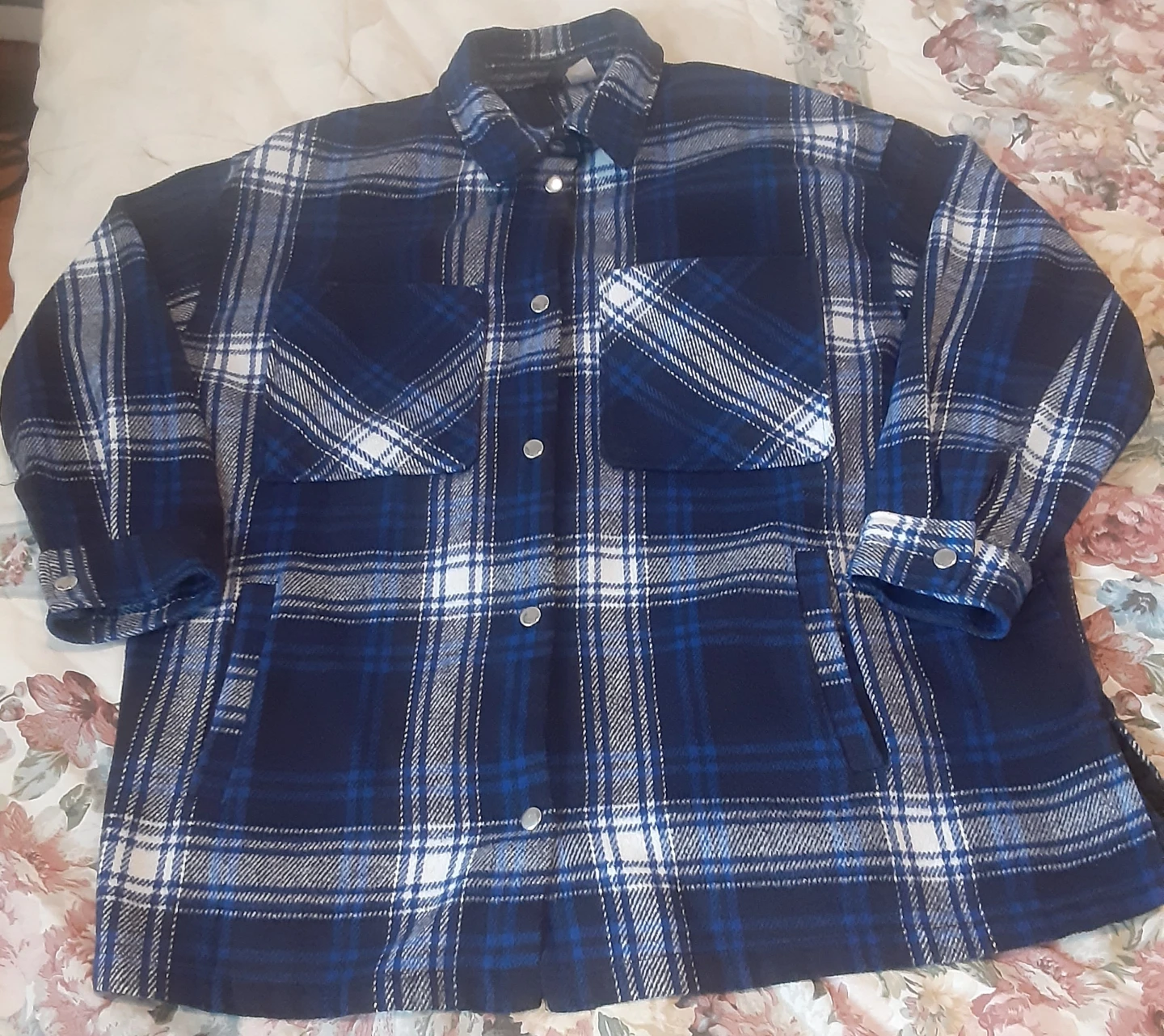Divided Flannel Shirt Jacket - photo 5