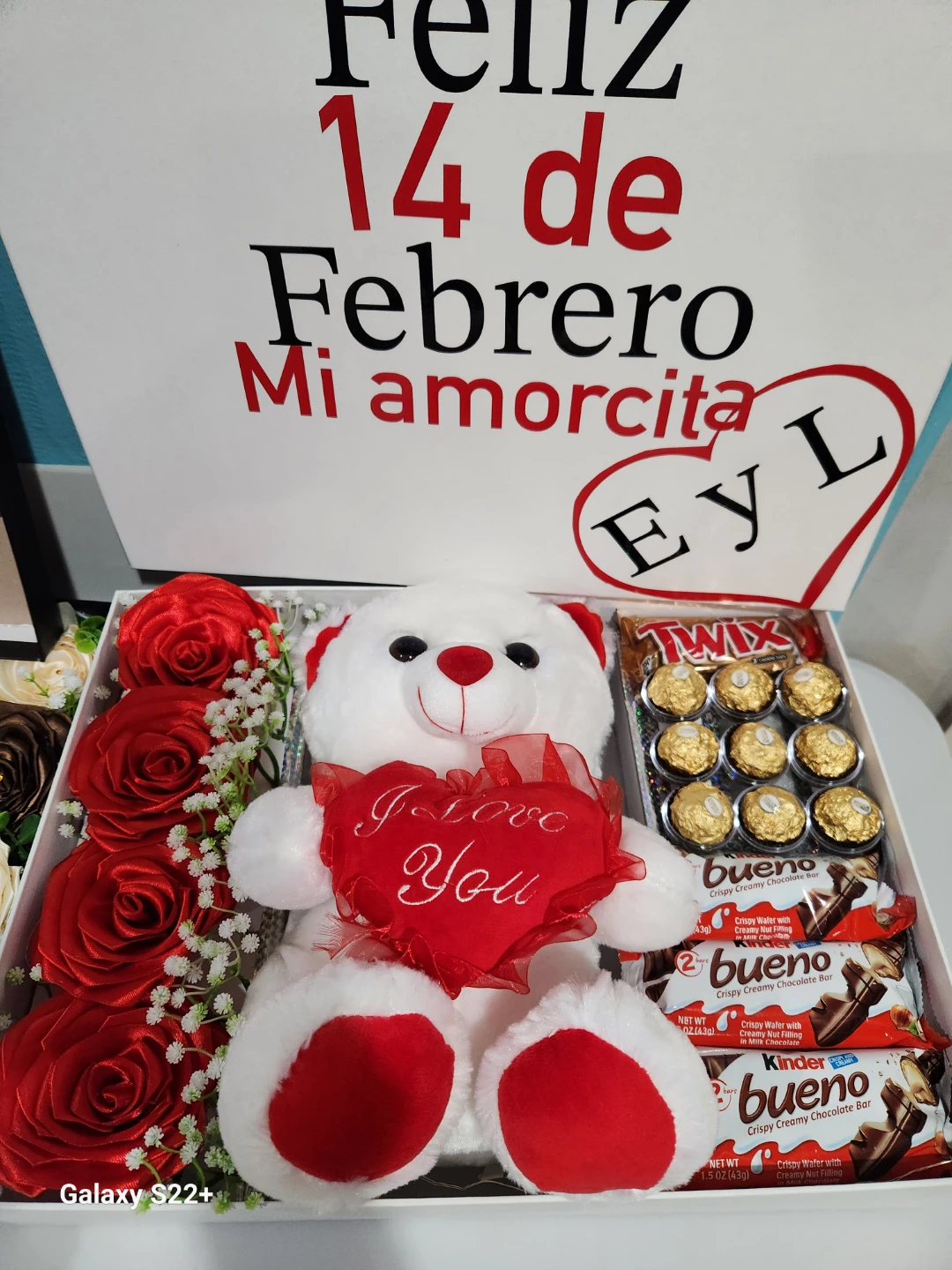 Caja  sorpresas para San Valentín