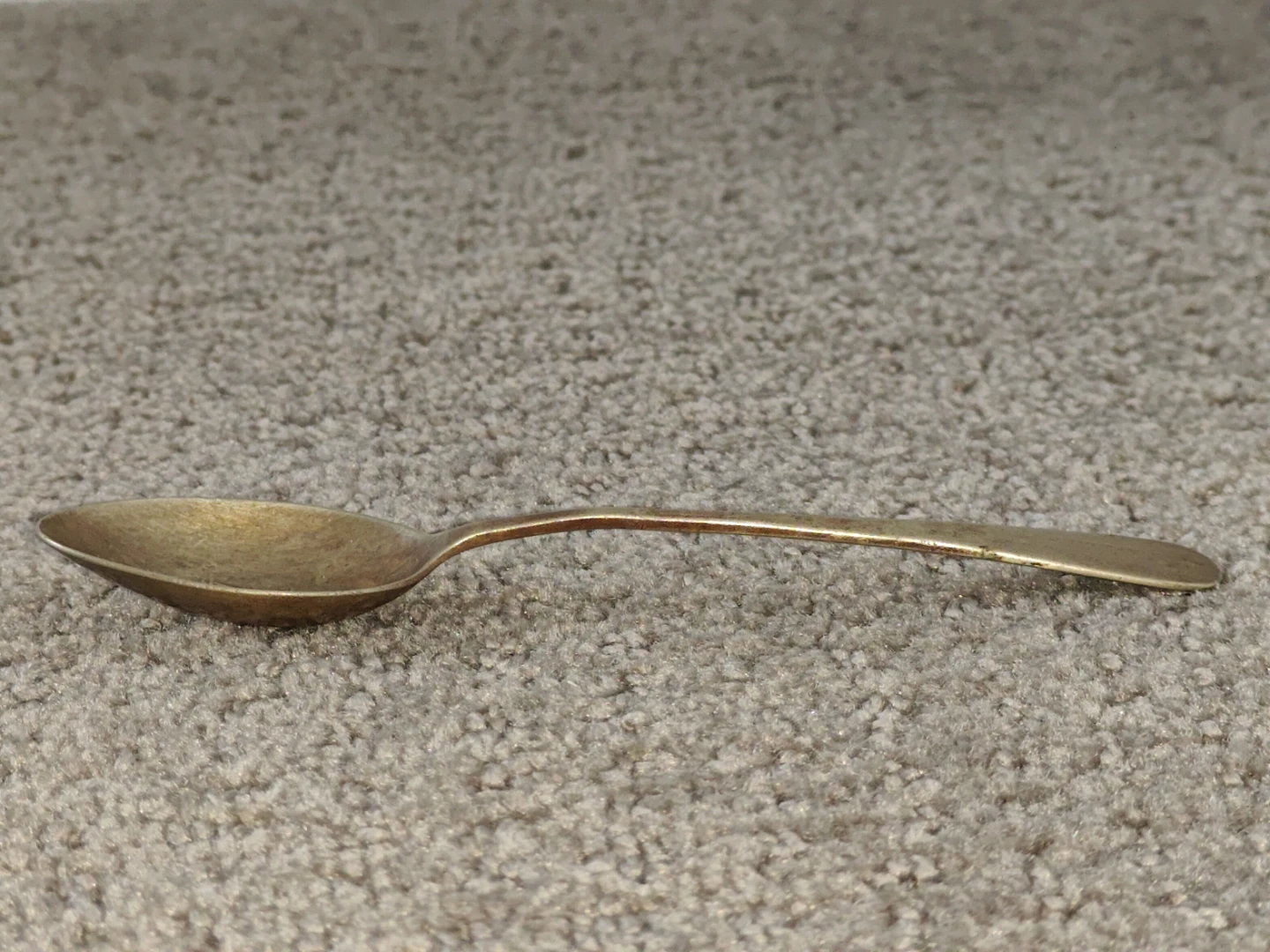 Vintage EPNS Silver Plated Souvenir Teaspoon Emboss Ship Design - photo 4