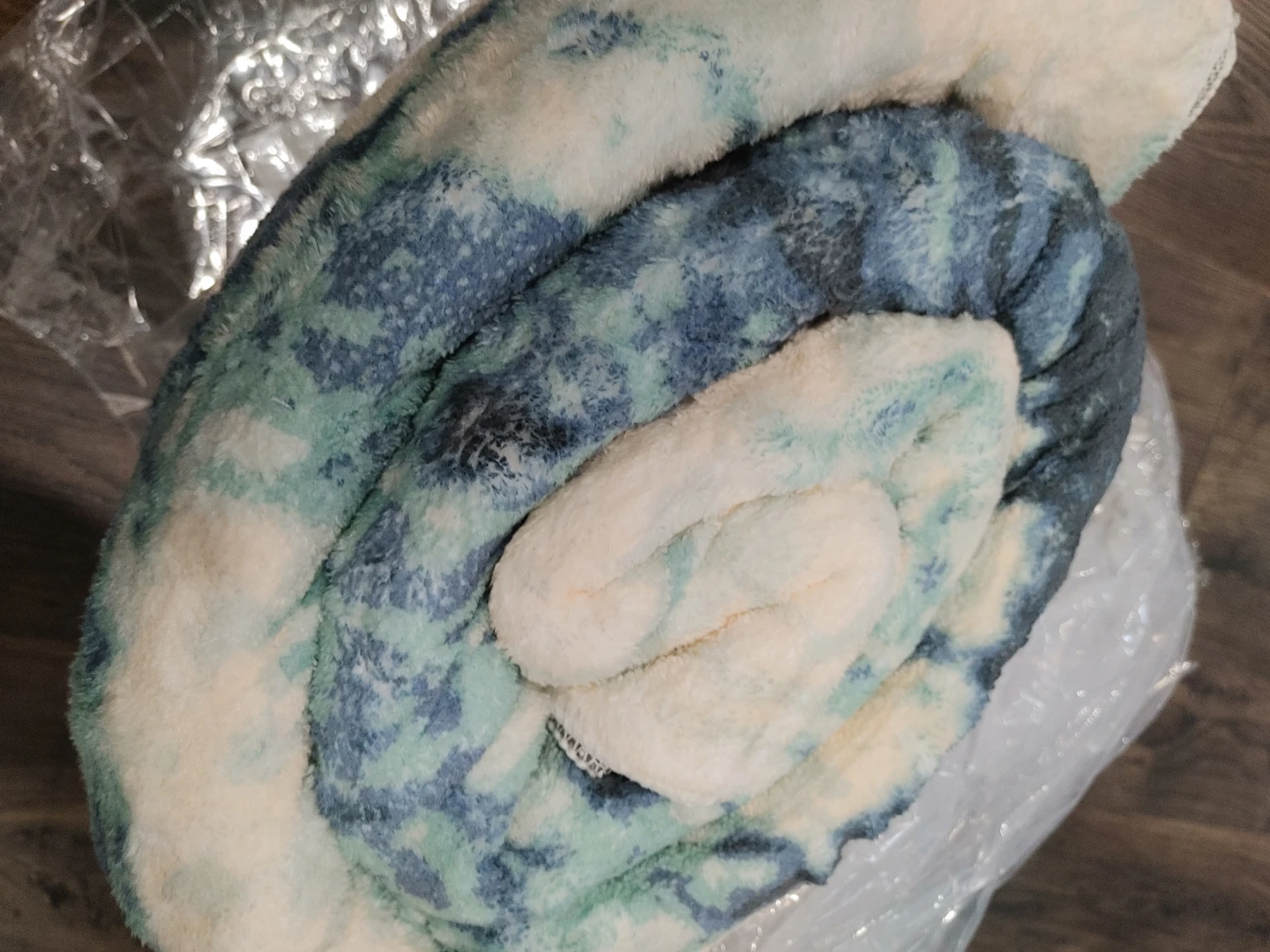 🧡BRAND NEW MODERN ABSTRACT INK BLUE AREA RUG - photo 4