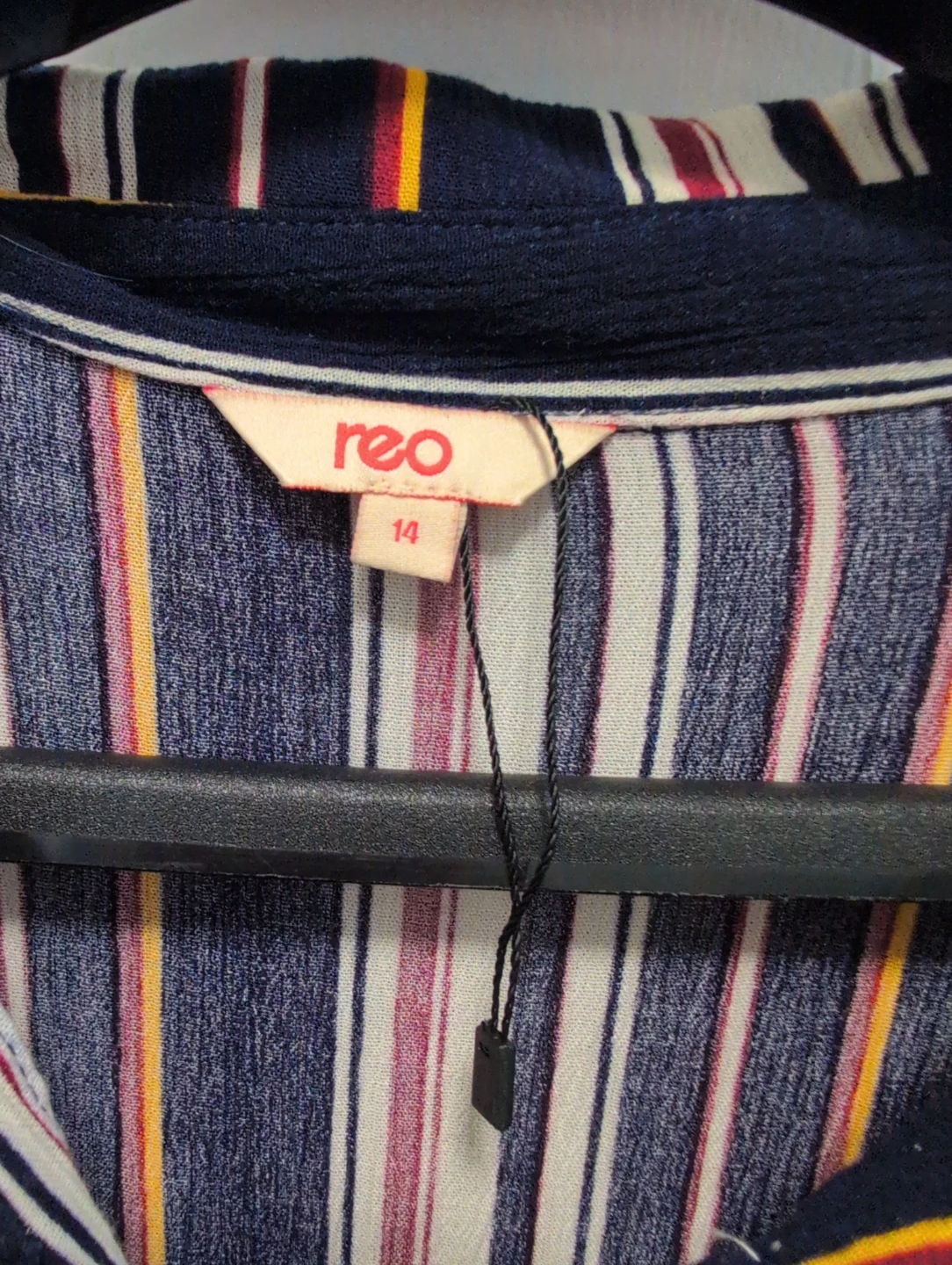 Reo Striped Maxi Dress - Size 14 - photo 4
