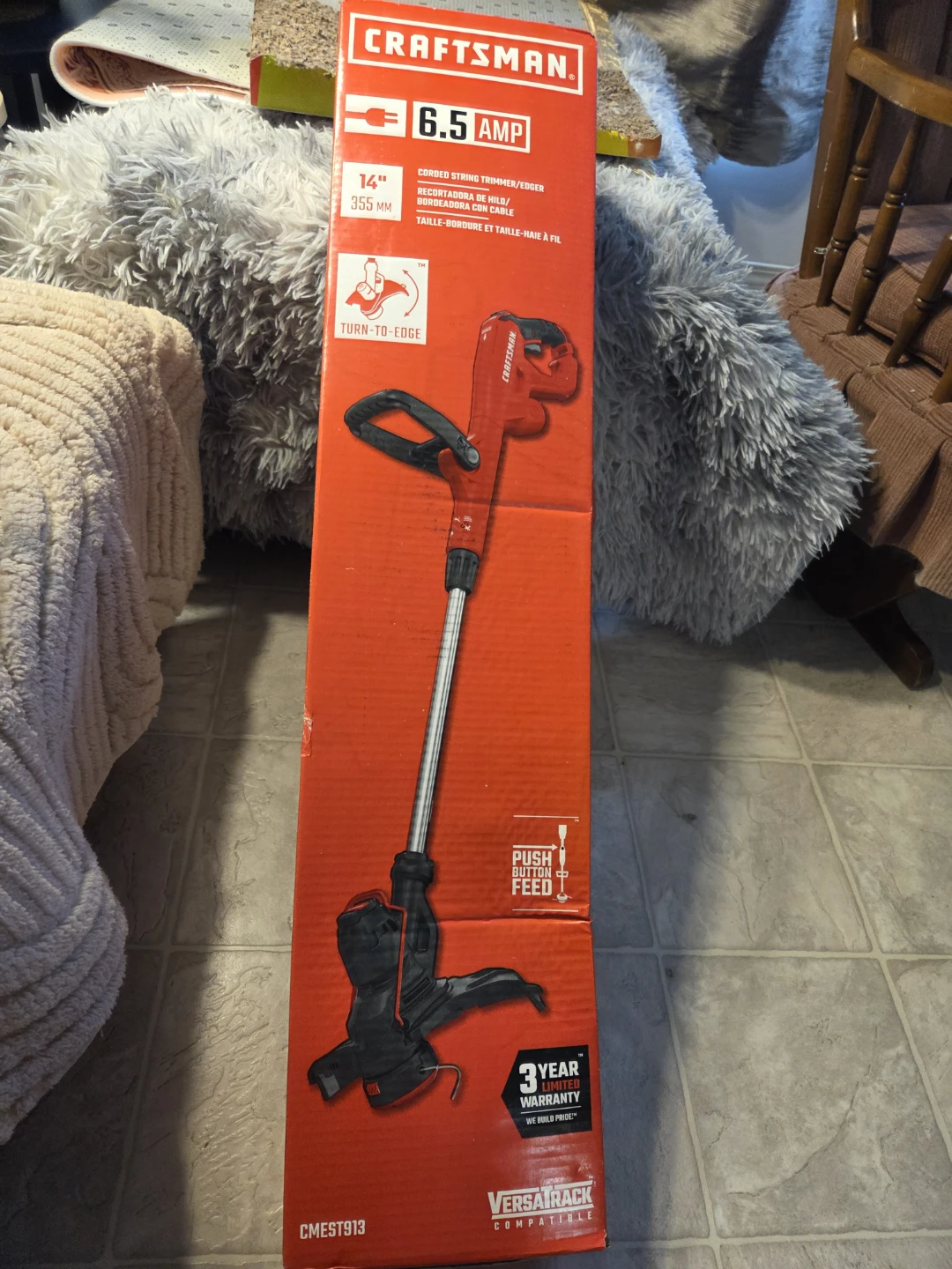 Craftsman 6.5 Amp 14" Corded String Trimmer/Edger