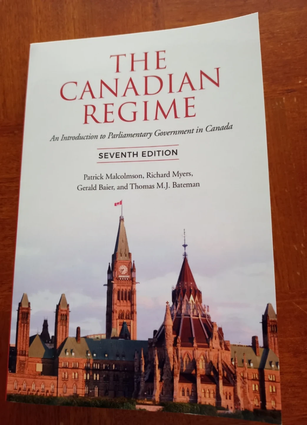 The Canadian Regime 7th Edition
