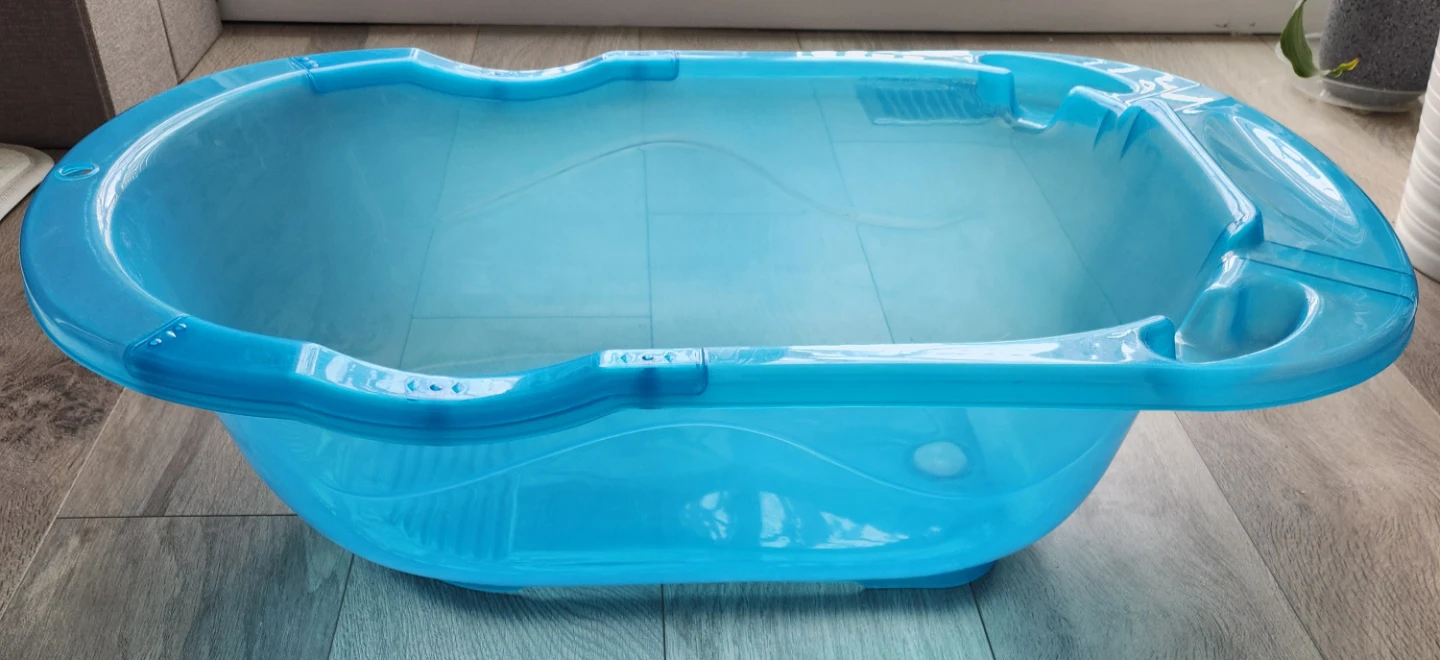 Blue Baby Bathtub - photo 2