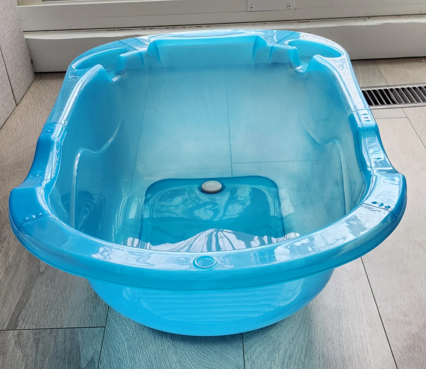 Blue Baby Bathtub - photo 3