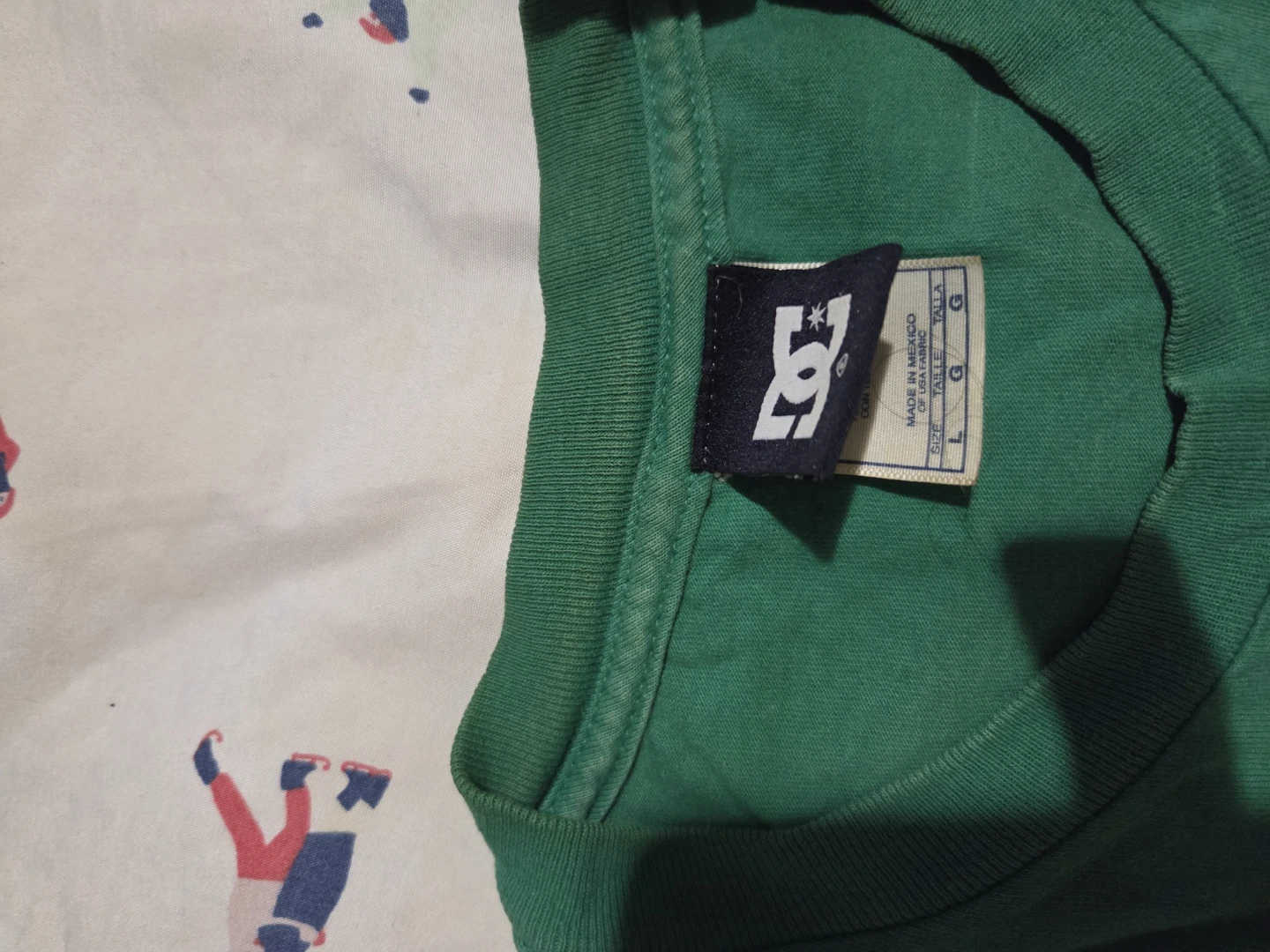 DC shoecousa Green T-Shirt Size L - photo 3
