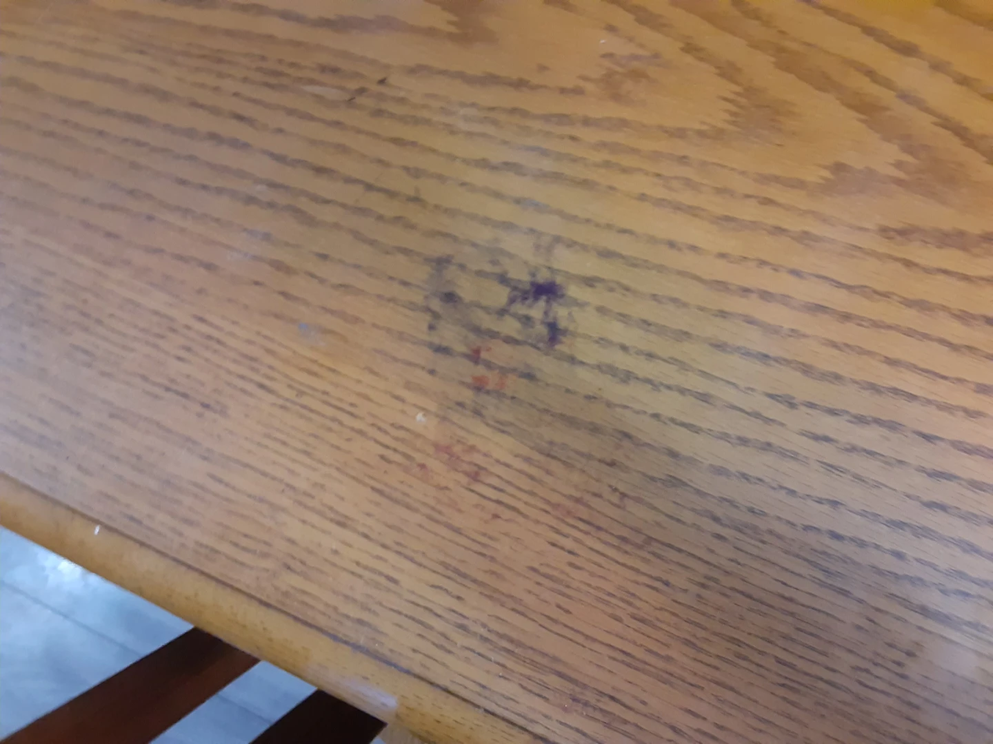 Oak Dining Table with 4 Chairs - photo 5
