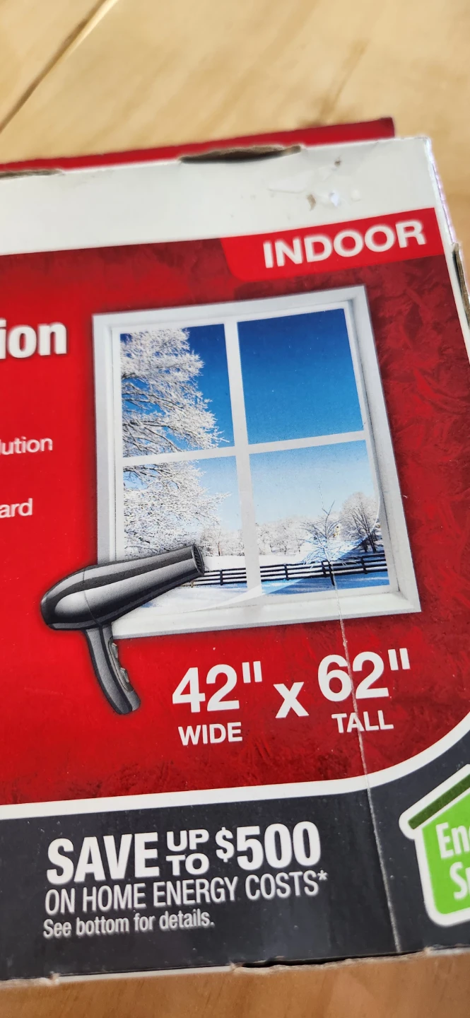 Frost King Window Insulation Shrink Kit 42" x 62"