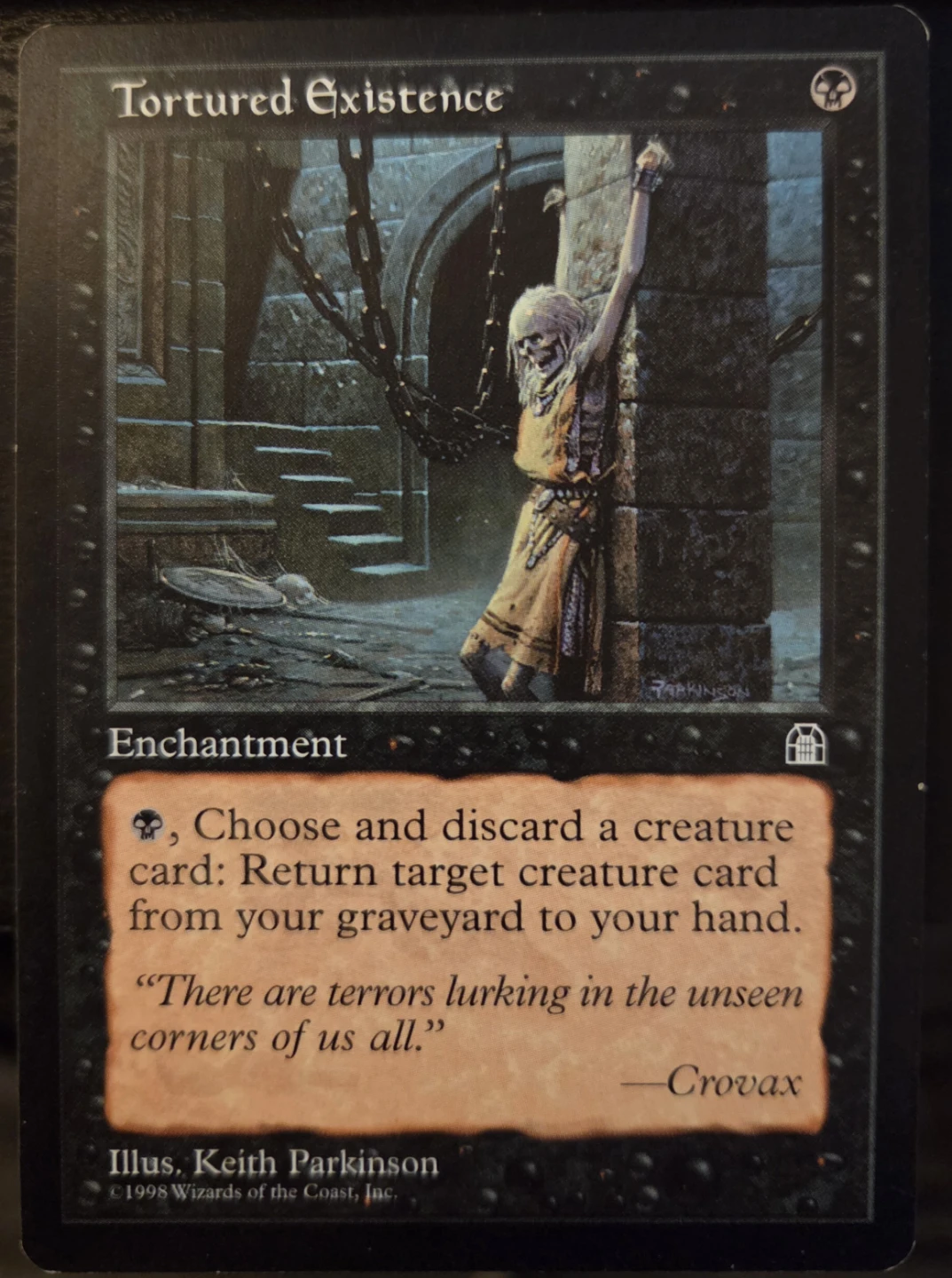 Tortured Existence Magic the Gathering Card